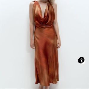 Zara silk dress